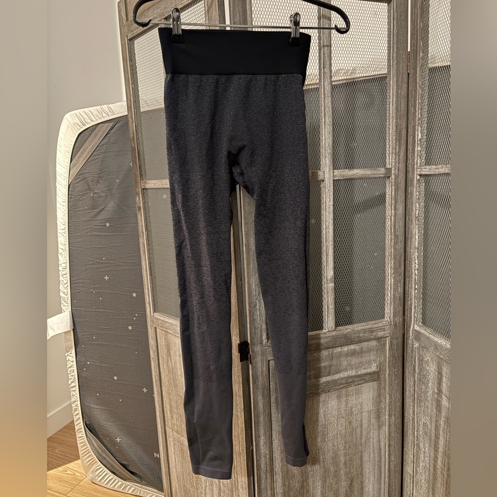 adidas Primeknit Women’s Charcoal and Black Leggings